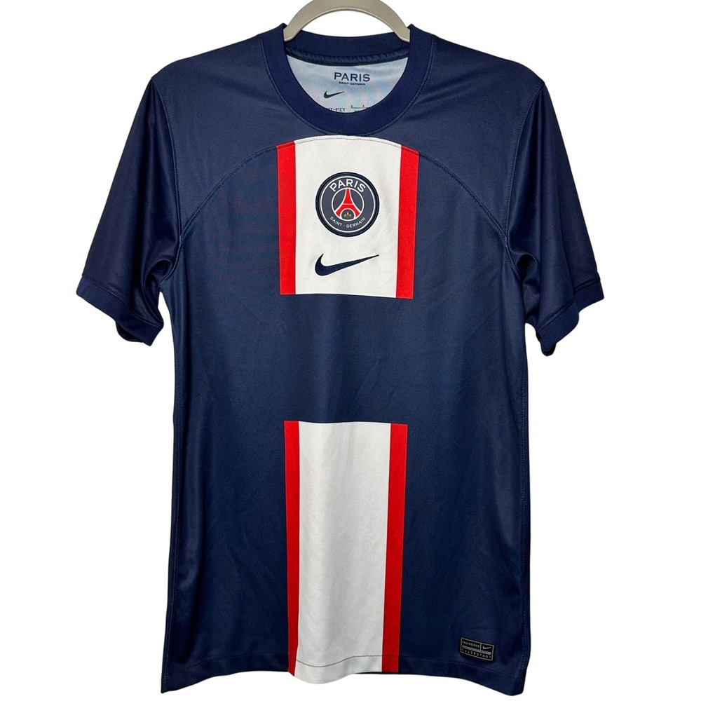 Nike Paris Saint-Germain 2022-23 Home Jersey Men's Small Navy Blue DM1844-411